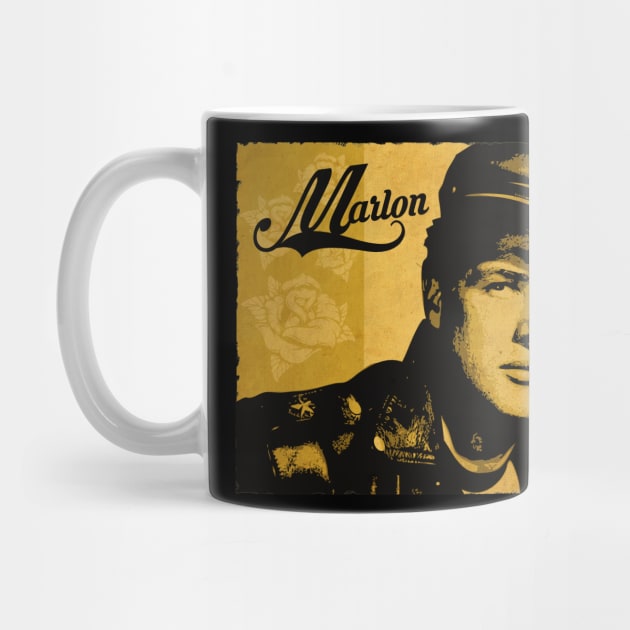 Marlon Vintage Poscard by CTShirts